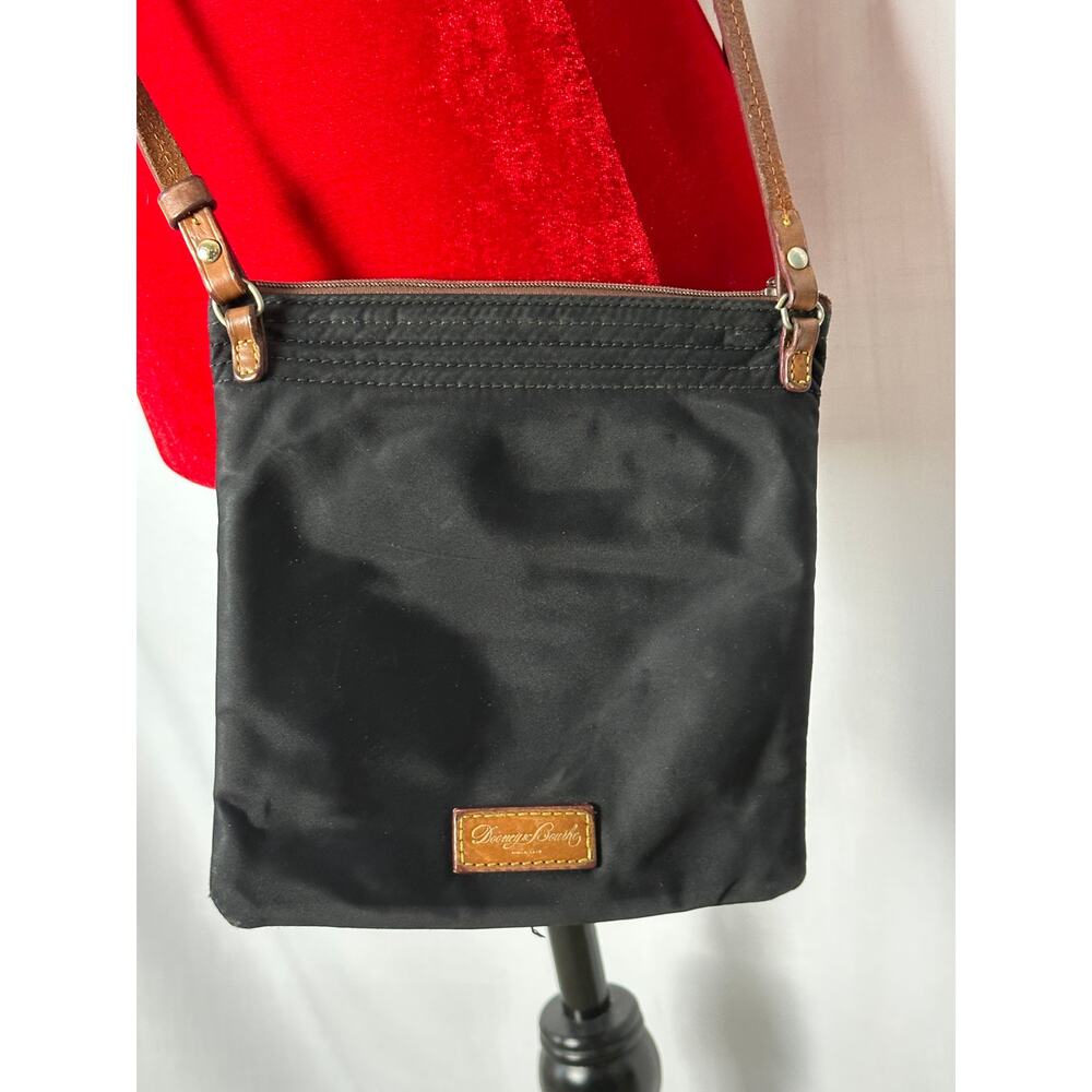 Dooney & Bourke Women's Nylon Triple Zip Crossbody lightweight easy wear
